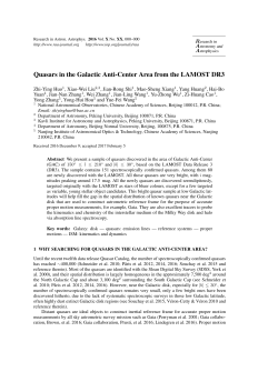 Quasars in the Galactic Anti-Center Area from the LAMOST DR3