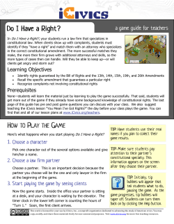 Learning Objectives Prerequisites