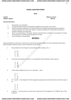 CBSE Class 10 Maths SA 2 Sample Paper (1)
