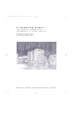 I f G a m b l i n g C o m e s . . .
