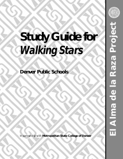 Study Guide for Walking Stars - Educational Technology and Library