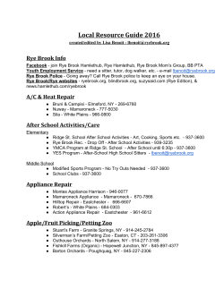 Local Resource Guide 2016