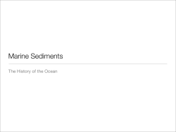 Marine Sediments