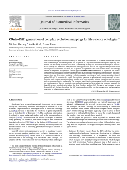 Diff: generation of complex evolution mappings for life science
