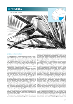 Nigeria - BirdLife Data Zone