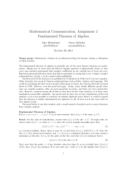 Alice and Oscar: The fundamental theorem of algebra File