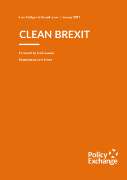 Clean Brexit - Social Welfare Portal