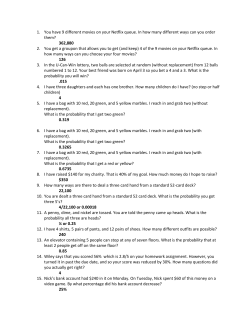 In class review ( Tuesday) with answers