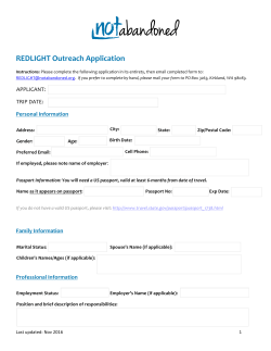 REDLIGHT Outreach Application