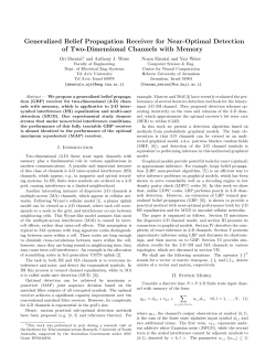 Generalized Belief Propagation Receiver for Near