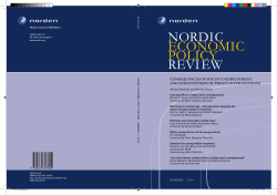 Consequences of Youth Unemployment and Effectiveness of Policy