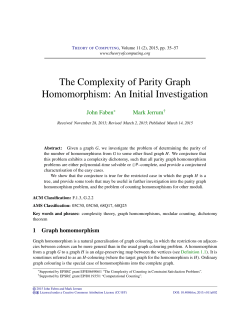 The Complexity of Parity Graph Homomorphism: An Initial