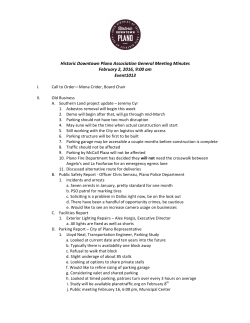 February 2016 Meeting Minutes