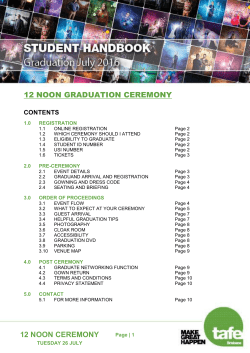 12 noon ceremony 12 noon graduation ceremony