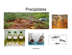 Precipitates