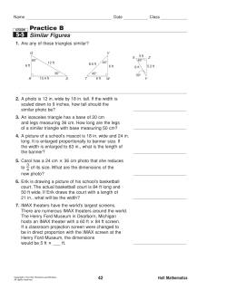 Practice B 5-5 - tubman