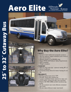 25 to 32 Cutaway Bus