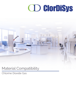 Material Compatibility Brochure