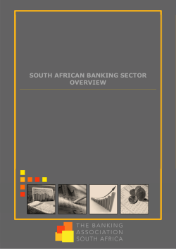 south african banking sector overview