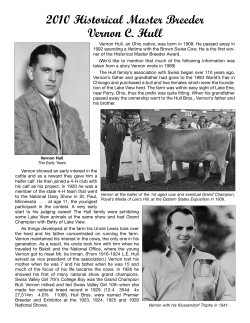 Vernon Hull - BrownSwissHistory