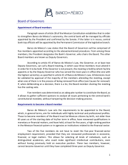 Board of Governors