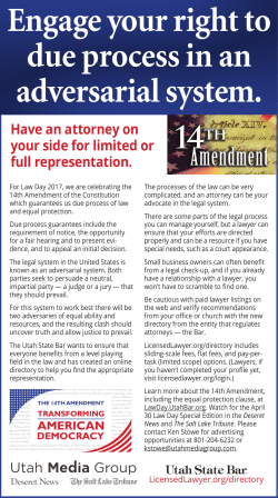 Engage your right to due process in an adversarial system.