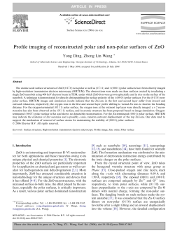 Profile imaging of reconstructed polar and non