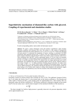 Superlubricity mechanism of diamond