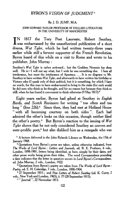 byron`s vision of judgment 1 - Manchester eScholar
