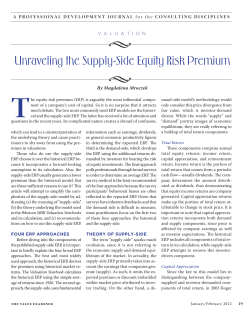 Unraveling the Supply-Side Equity Risk Premium