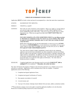 EXTENDED APPLICATION INSTRUCTIONS