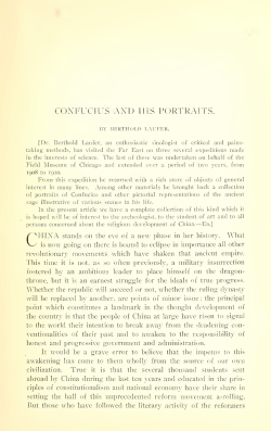 Confucius and His Portraits (lllustrated).