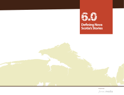 Interpretive Themes - Nova Scotia Museum