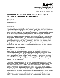 Print this article - AoIR Selected Papers of Internet Research