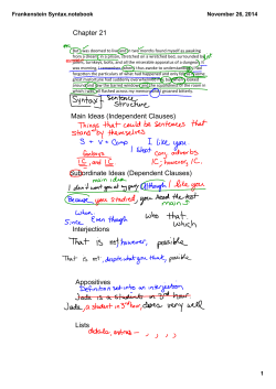 Frankenstein Syntax.notebook