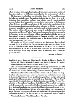 Review of Conflict of Laws: Cases and Materials by Fowler V