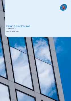 Pillar 3 disclosures