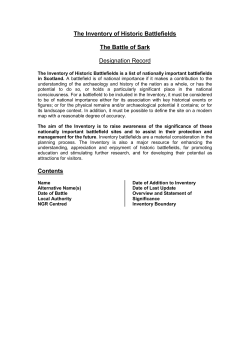 Legal Documents Legal Documents for Battle of Sark