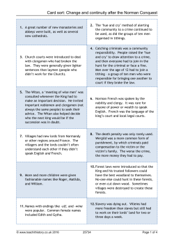 Card sort: Change and continuity after the Norman