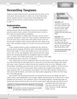 Storytelling Tangrams