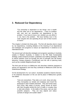 3. Reduced Car Dependency - Mandatory bicycle helmet laws in