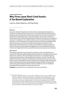 Full text - PDF - Canadian Tax Foundation
