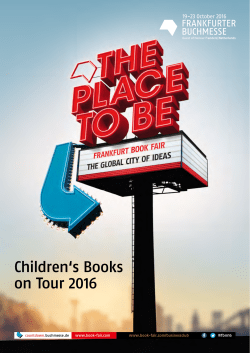 Children`s Books on Tour 2016
