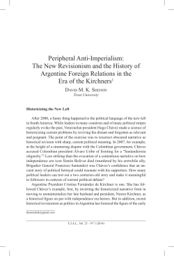 Peripheral Anti-Imperialism - Estudios Interdisciplinarios de Am&eacute;rica