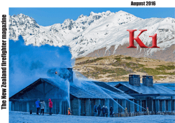 The New Zealand firefighter magazine