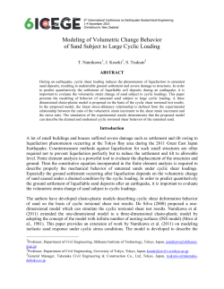 Modeling of Volumetric Change Behavior of Sand Subject to Large