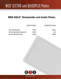 Streptavidin Avidin Gold Plates