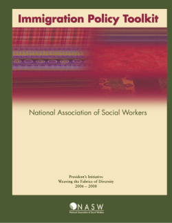 Immigration Policy Toolkit