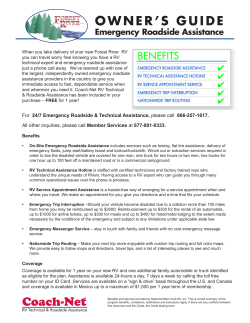 owner`s guide - Forest River, Inc.