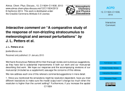 Interactive comment on